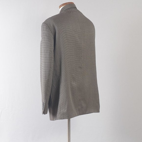 Pronto-Uomo Men's Coat  Blazer Gray Size 54R - Picture 3 of 11